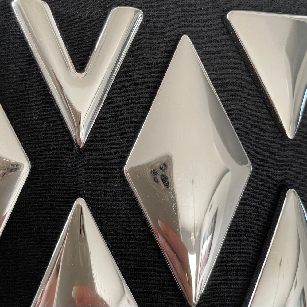 SOLD 🖤 NWT Louis Vuitton Runway Silver Dress - Picture 6 of 15